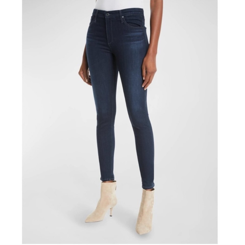AG Jeans Farrah High Rise Skinny Blue Size 27 Denim